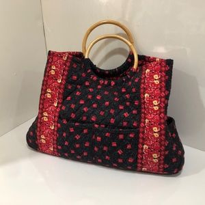 Elizabeth Austen New York Floral Bag
